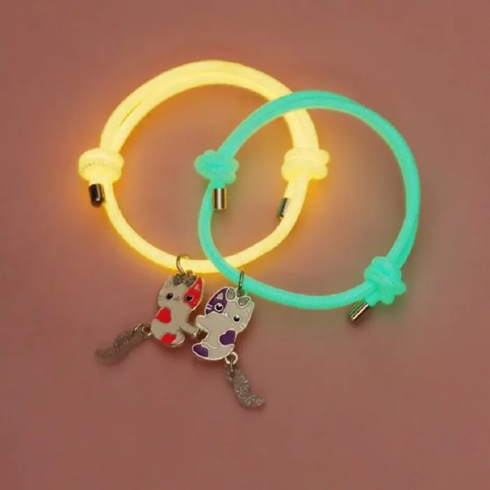 Magnetic Hello Kitty Luminous Bracelet worldnetgifts Bracelets