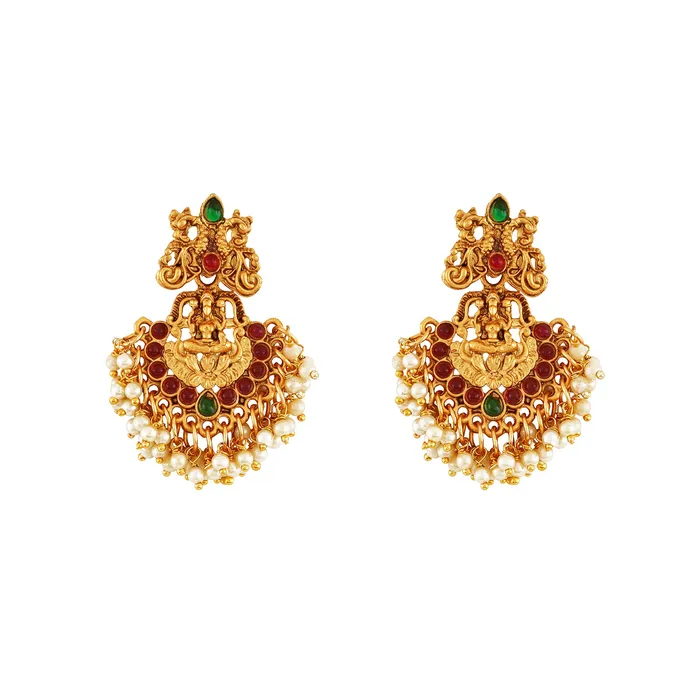 Teejh Royal Gold Gloss Kundan Jewellery Set Teejh PreStyled Sets