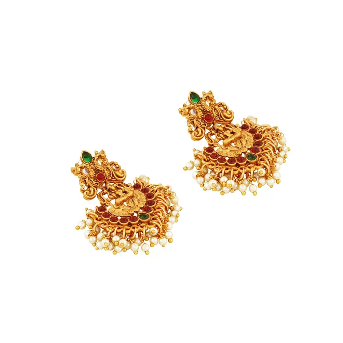 Teejh Royal Gold Gloss Kundan Jewellery Set Teejh PreStyled Sets