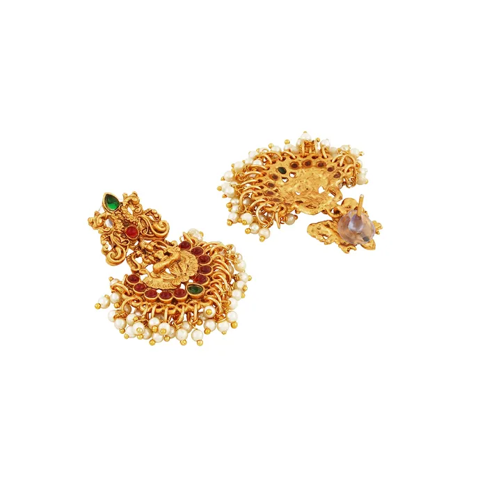 Teejh Royal Gold Gloss Kundan Jewellery Set Teejh PreStyled Sets
