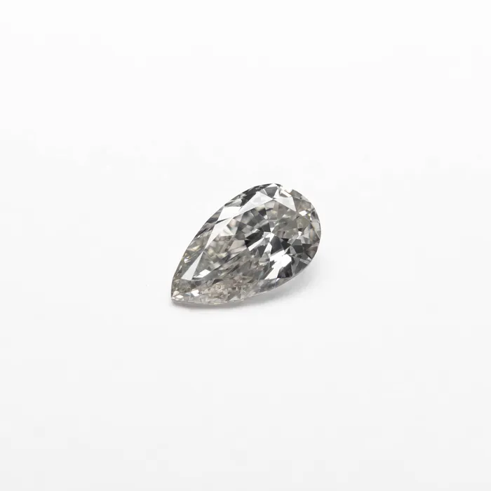 025ct 571x336x194mm Fancy Grey Pear Brilliant 1992353 Misfit Diamonds Earrings