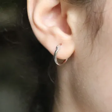 925 Sterling Silver Large Hoops Jewelvers Rings