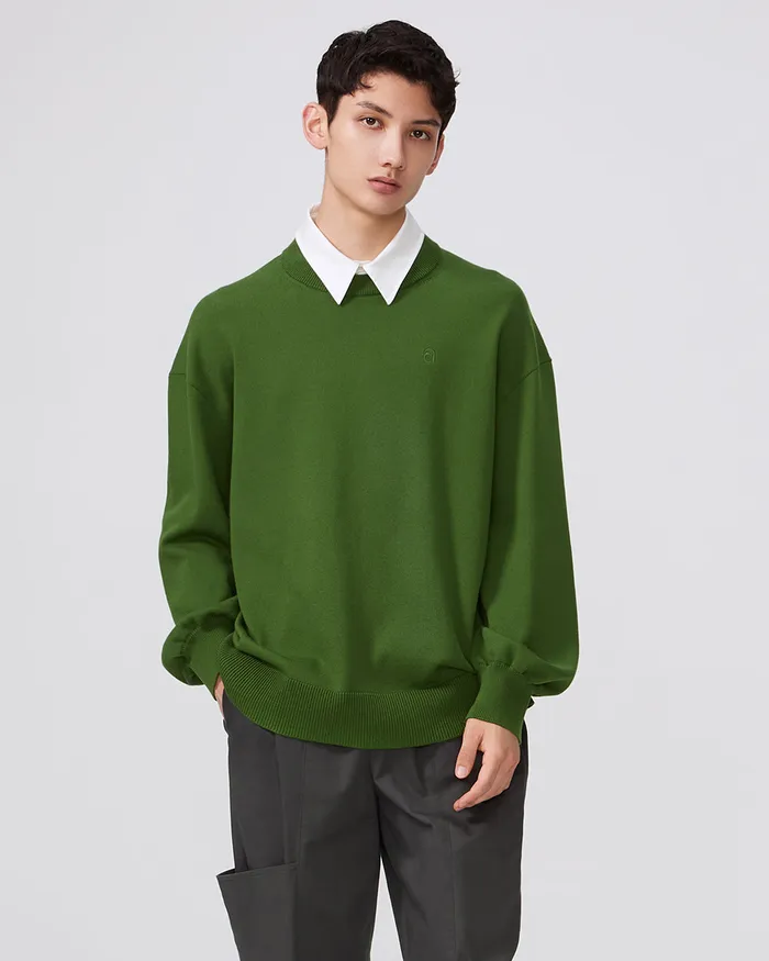 Forest Green Omotesando Sweater ADEAM Rings