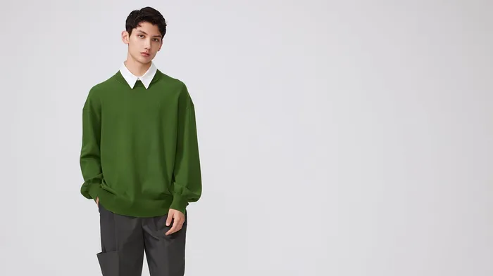 Forest Green Omotesando Sweater ADEAM Rings