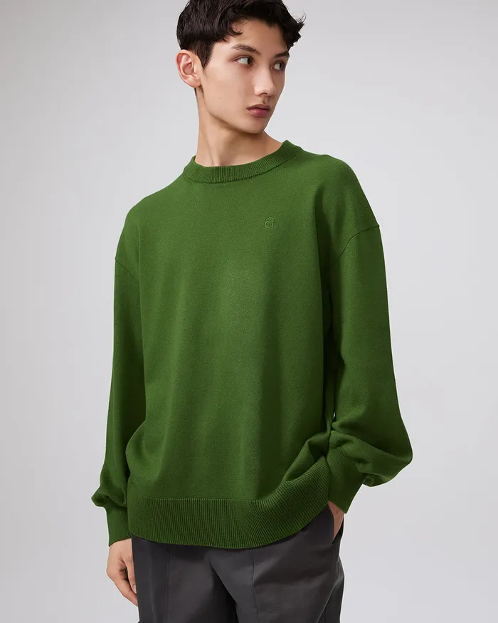 Forest Green Omotesando Sweater ADEAM Rings