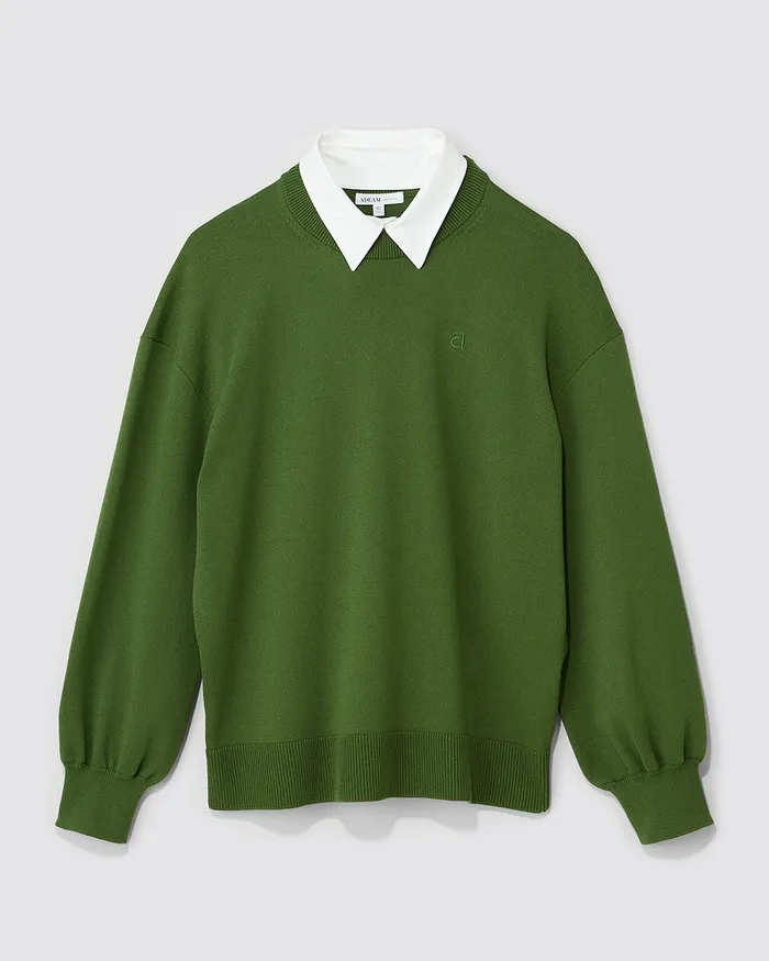 Forest Green Omotesando Sweater ADEAM Rings
