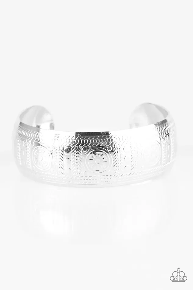 Bracelets Paparazzi Bracelet Let Your Light Shine Silver Paparazzi Jewelry