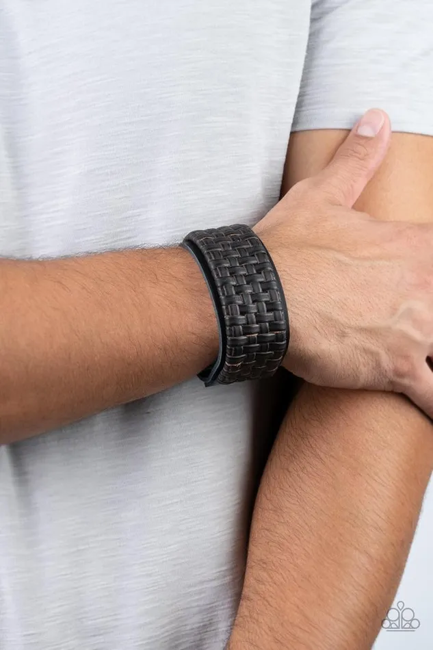 Bracelets Paparazzi Jewelry Paparazzi Bracelet Urban Expansion Black