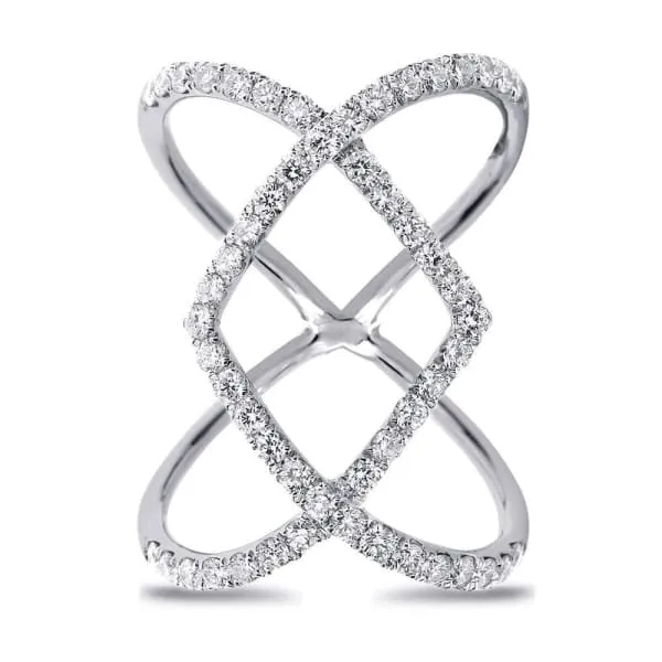 Diamond Source NYC Rings Diamond Fashion Ring Set in 18K White Gold 107ct tw Round Brilliant Earth Mined Diamonds Diamond Source NYC Rings Diamond Fashion Ring Set in 18K White Gold 107ct tw Round Brilliant Earth Mined Diamonds