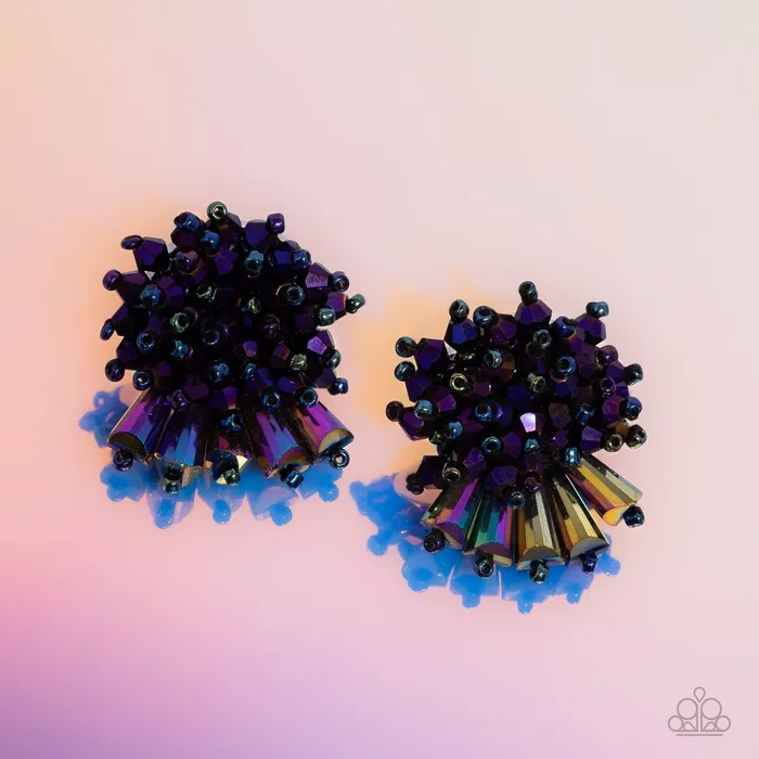 Earrings Paparazzi Jewelry Paparazzi Earring Streamlined Sass Purple Earrings Paparazzi Jewelry Paparazzi Earring Streamlined Sass Purple