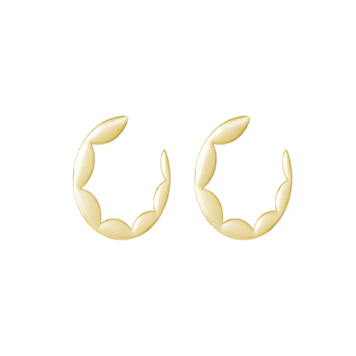 Earrings Tacori Tacori 10K Yellow Gold Hoop Earrings