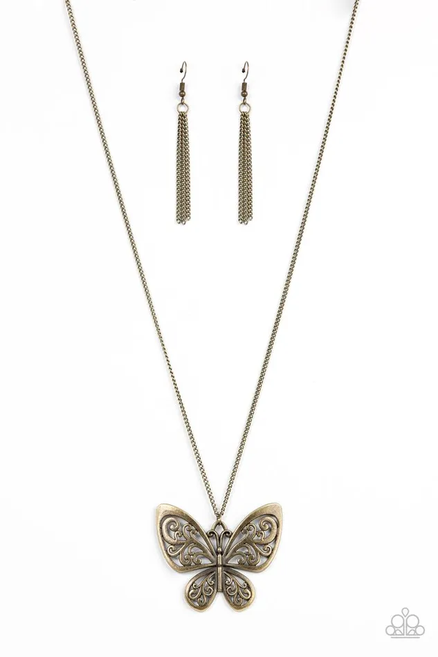 Necklaces Paparazzi Jewelry Paparazzi Necklace Butterfly Boutique Brass Necklaces Paparazzi Jewelry Paparazzi Necklace Butterfly Boutique Brass