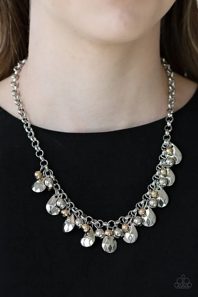Necklaces Paparazzi Jewelry Paparazzi Necklace Stage Stunner Silver
