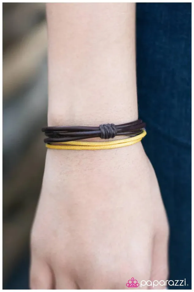 Paparazzi Jewelry Bracelets Paparazzi Bracelet Youre KNOTS Black