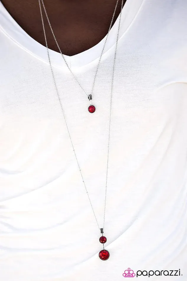 Paparazzi Jewelry Necklaces Paparazzi Necklace Central SPARK Red