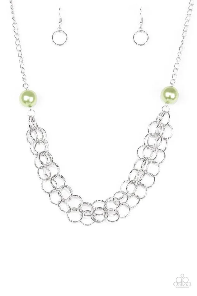 Paparazzi Jewelry Necklaces Paparazzi Necklace Daring Diva Green