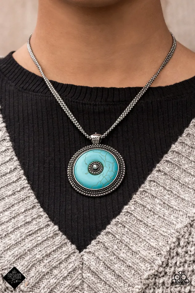 Paparazzi Jewelry Necklaces Paparazzi Necklace Fashion Fix April 2021 EPICENTER of Attention Blue Paparazzi Jewelry Necklaces Paparazzi Necklace Fashion Fix April 2021 EPICENTER of Attention Blue