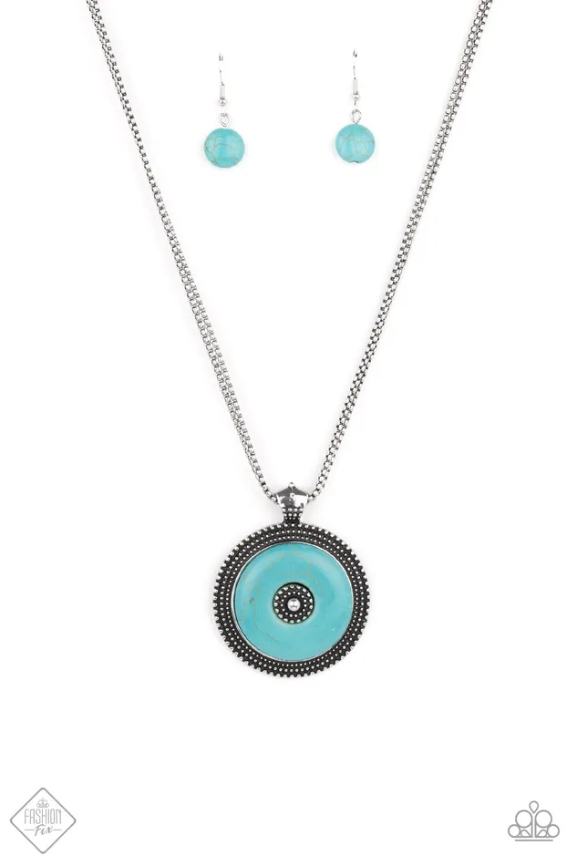 Paparazzi Jewelry Necklaces Paparazzi Necklace Fashion Fix April 2021 EPICENTER of Attention Blue Paparazzi Jewelry Necklaces Paparazzi Necklace Fashion Fix April 2021 EPICENTER of Attention Blue