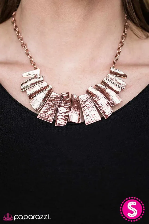 Paparazzi Jewelry Necklaces Paparazzi Necklace My Cave My Rules Copper