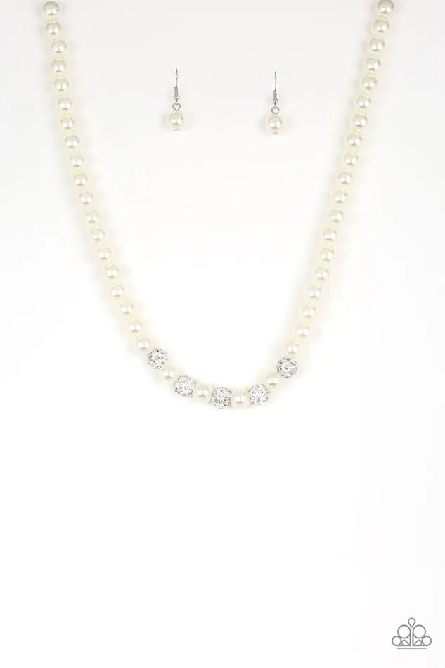 Paparazzi Jewelry Necklaces Paparazzi Necklace Posh Boss White Paparazzi Jewelry Necklaces Paparazzi Necklace Posh Boss White