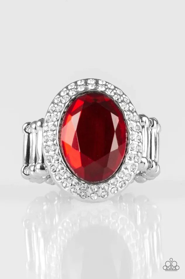 Paparazzi Jewelry Paparazzi Ring A Fair CACHE Red Rings