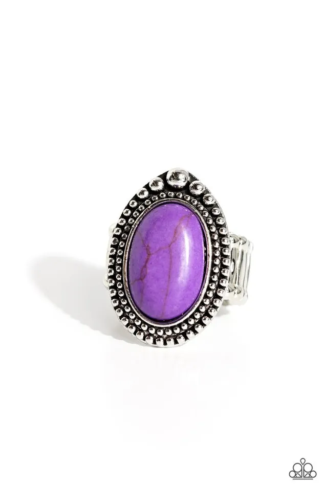 Paparazzi Jewelry Rings Paparazzi Ring Chiseled Canyons Purple Paparazzi Jewelry Rings Paparazzi Ring Chiseled Canyons Purple