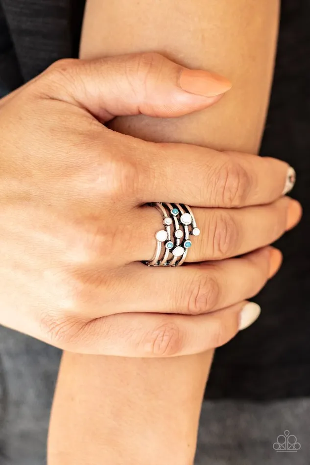 Paparazzi Jewelry Rings Paparazzi Ring Saguaro Skies White