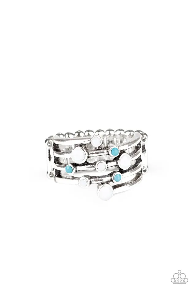 Paparazzi Jewelry Rings Paparazzi Ring Saguaro Skies White Paparazzi Jewelry Rings Paparazzi Ring Saguaro Skies White