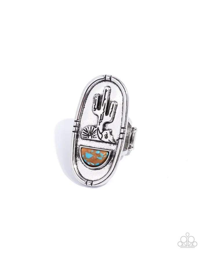 Paparazzi Jewelry Rings Paparazzi Ring Southwestern Sketch Brown Paparazzi Jewelry Rings Paparazzi Ring Southwestern Sketch Brown