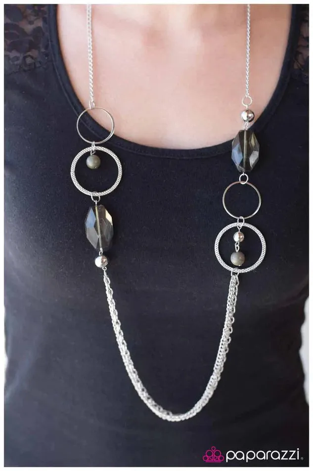 Paparazzi Necklace Green Acres Green Paparazzi Jewelry Necklaces
