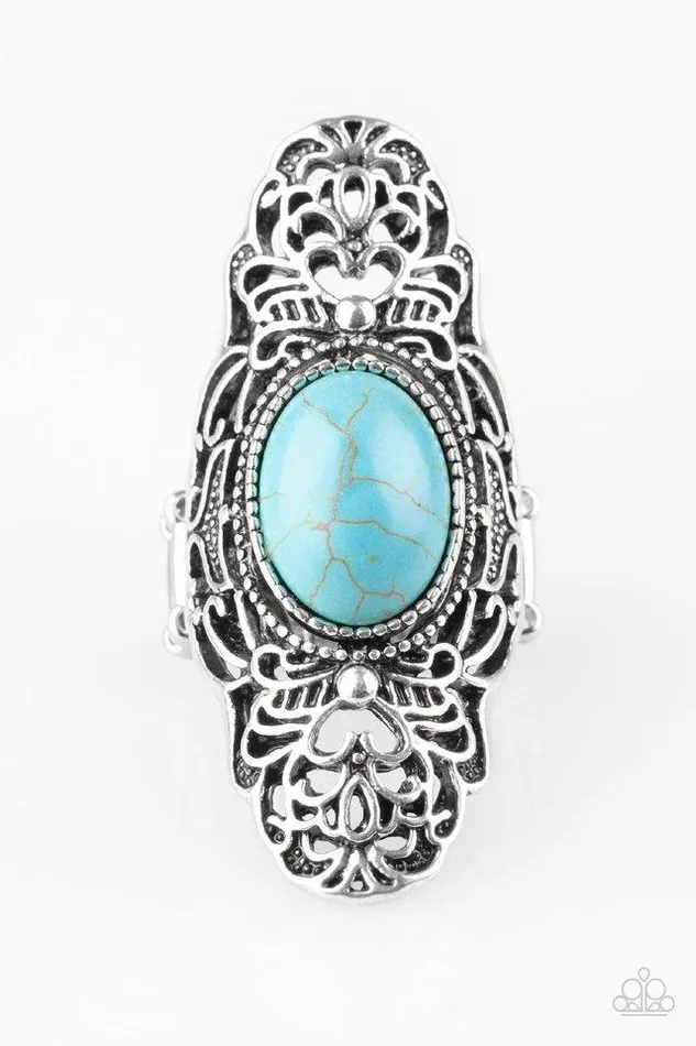 Rings Paparazzi Jewelry Paparazzi Ring Ego Trippin Blue