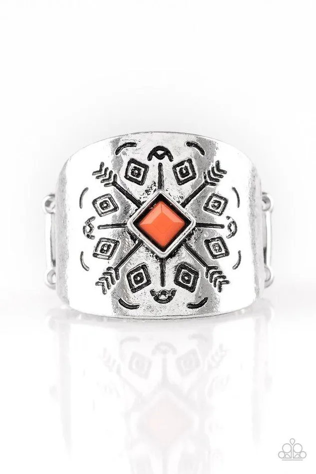 Rings Paparazzi Jewelry Paparazzi Ring Here Today Gone TomARROW Orange