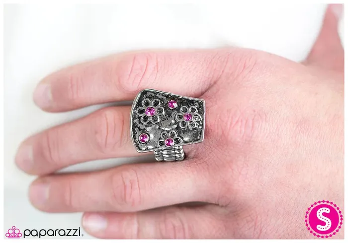 Rings Paparazzi Jewelry Paparazzi Ring Late Bloomer Pink