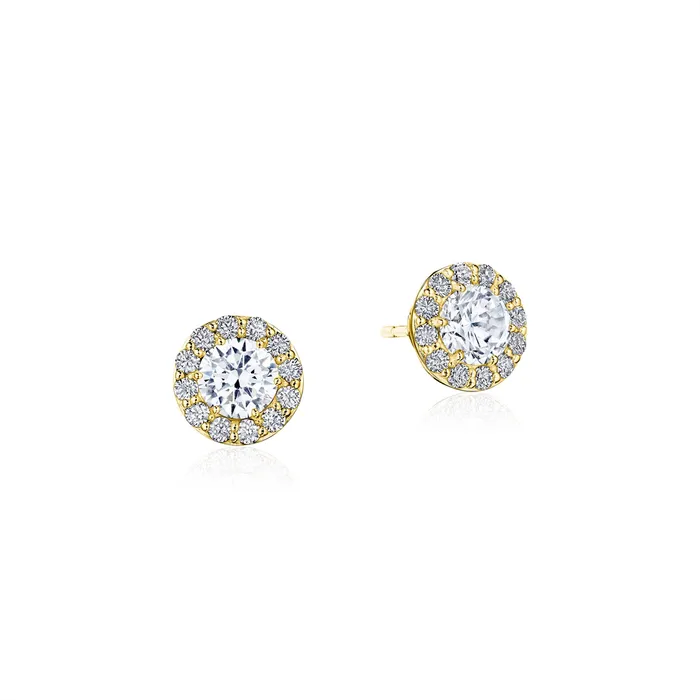 Tacori Earrings Tacori 14K Yellow Gold Brillant Bloom Diamond Earring Mounts 65mm