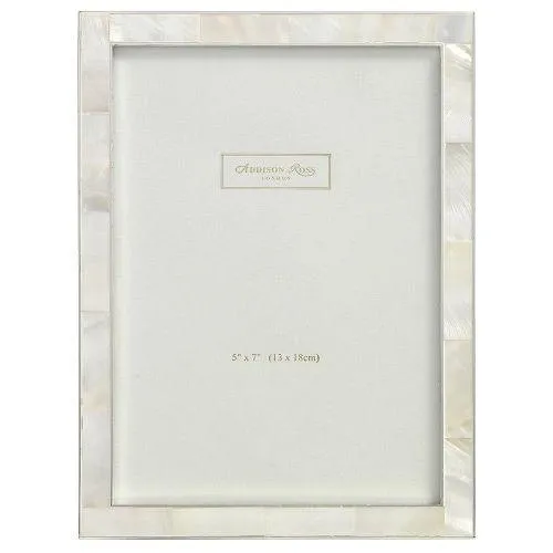 Addison Ross Rings Addison Ross Shell Silver Frame