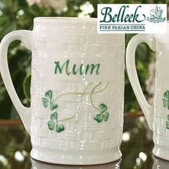 Belleek Personalized Mug Mum 45 China Belleek Necklaces