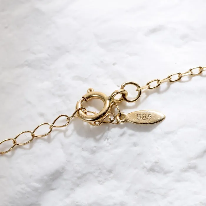 Hey Happiness Amore Heart Pendant Necklace 14K Gold Necklaces