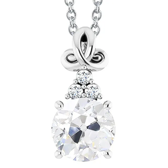 Necklaces HarryChadEntcom 4 Carats Ladies Real Natural Earth Mined Diamond Slide Pendant Old Miner Infinity Style Bale Necklaces HarryChadEntcom 4 Carats Ladies Real Natural Earth Mined Diamond Slide Pendant Old Miner Infinity Style Bale