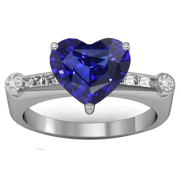 Princess Round Natural Earth Mined Diamond Blue Sapphire Ring 350 Carats HarryChadEntcom Rings Princess Round Natural Earth Mined Diamond Blue Sapphire Ring 350 Carats HarryChadEntcom Rings