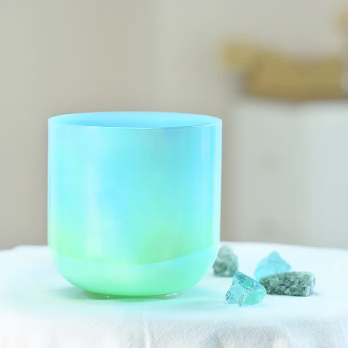 Rings Life Changing Energy 1pc 6 Inch Dream Color Alchemy Clear Quartz Chakra Crystal Singing Bowl FREE 2 Mallets and Oring