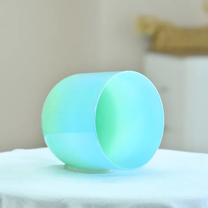 Rings Life Changing Energy 1pc 6 Inch Dream Color Alchemy Clear Quartz Chakra Crystal Singing Bowl FREE 2 Mallets and Oring