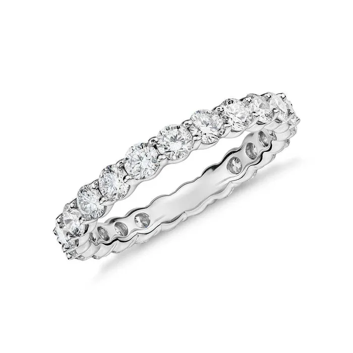 Round Ladies Natural Earth Mined Diamond Wedding Band Jewelry 230 Ct 14K White Gold GB Rings Round Ladies Natural Earth Mined Diamond Wedding Band Jewelry 230 Ct 14K White Gold GB Rings