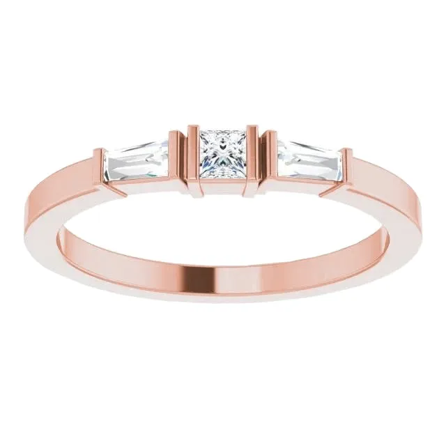 ThreeStone Natural Earth Mined Diamond Ring 110 Carats Rose Gold 14K Jewelry GB Rings ThreeStone Natural Earth Mined Diamond Ring 110 Carats Rose Gold 14K Jewelry GB Rings