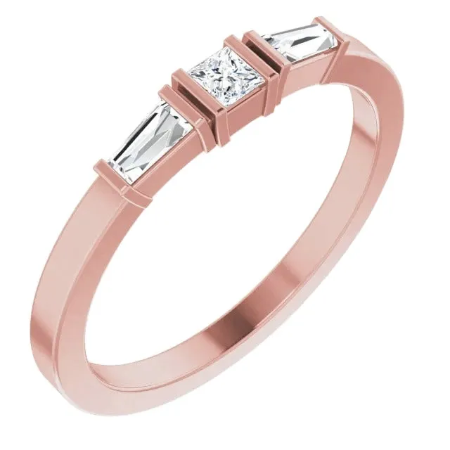 ThreeStone Natural Earth Mined Diamond Ring 110 Carats Rose Gold 14K Jewelry GB Rings ThreeStone Natural Earth Mined Diamond Ring 110 Carats Rose Gold 14K Jewelry GB Rings