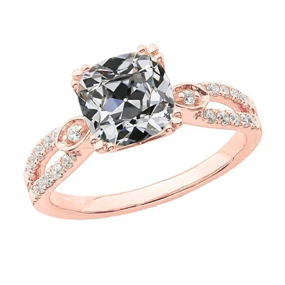 Womens Wedding Ring Round Cushion Old Miner Real Natural Earth Mined Diamond 675 Carats HarryChadEntcom Rings Womens Wedding Ring Round Cushion Old Miner Real Natural Earth Mined Diamond 675 Carats HarryChadEntcom Rings