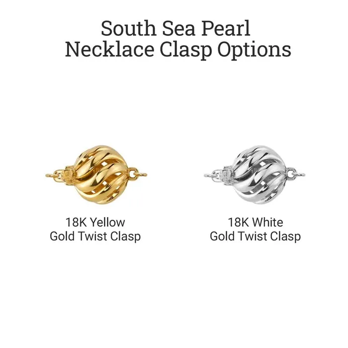 Golden South Sea Pearl Necklace 120140mm AAA Quality SPT Necklaces