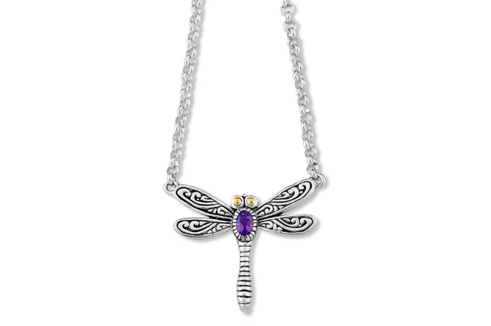 Klabat Necklace Amethyst Samuel B Necklaces