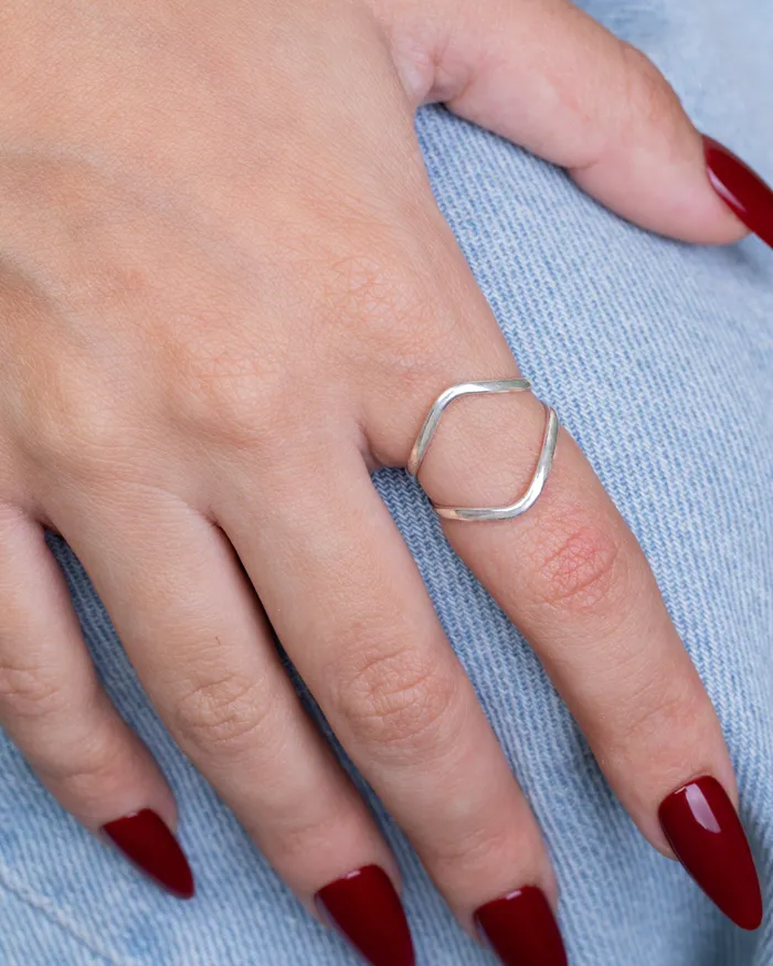 KOAY Silver Store Rings Plain 0120 Ring