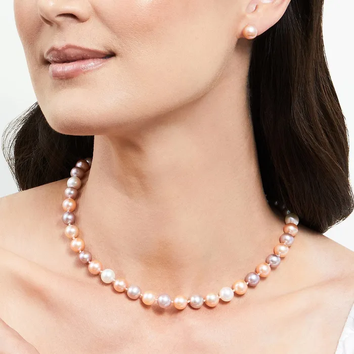 Necklaces SPT 6570mm Freshwater Multicolor Pearl Necklace AAA Quality Necklaces SPT 6570mm Freshwater Multicolor Pearl Necklace AAA Quality