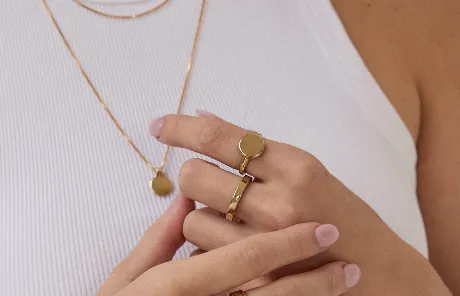 Rings Sheena Marshall SAMPLE SALE Forma Coin Ring Sterling Silver